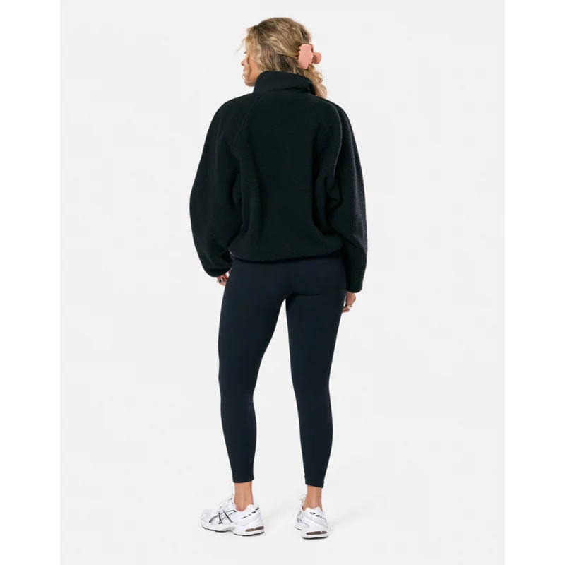 Gym+Coffee Horizon Layer Up Full Snap (Ladies) - Black