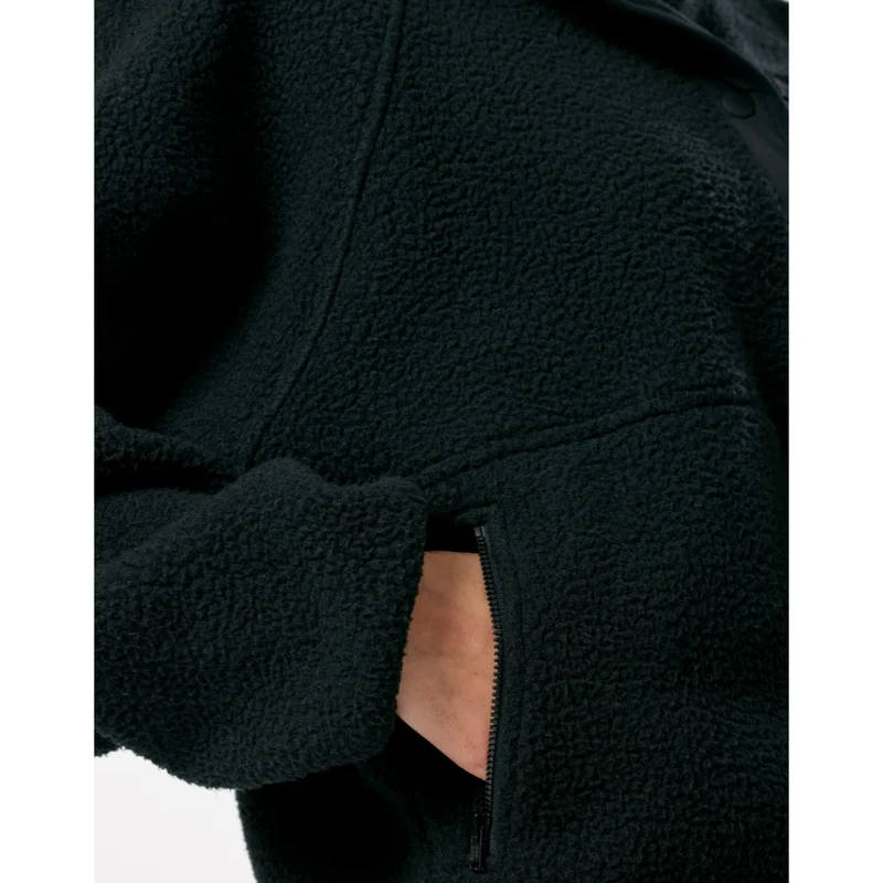 Gym+Coffee Horizon Layer Up Full Snap (Ladies) - Black