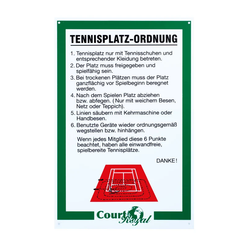 Platzordnung