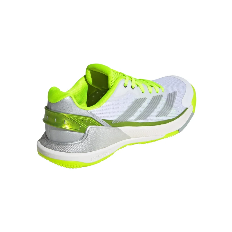 Crazyquick LS Padelschuh Damen - weiß, neongelb