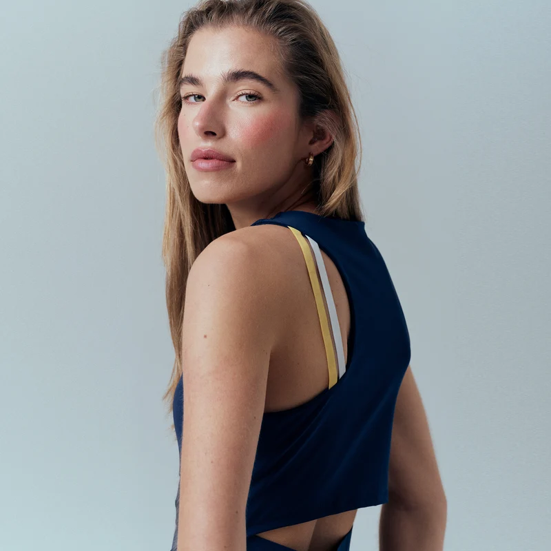 Larnya Kleid Damen - dunkelblau