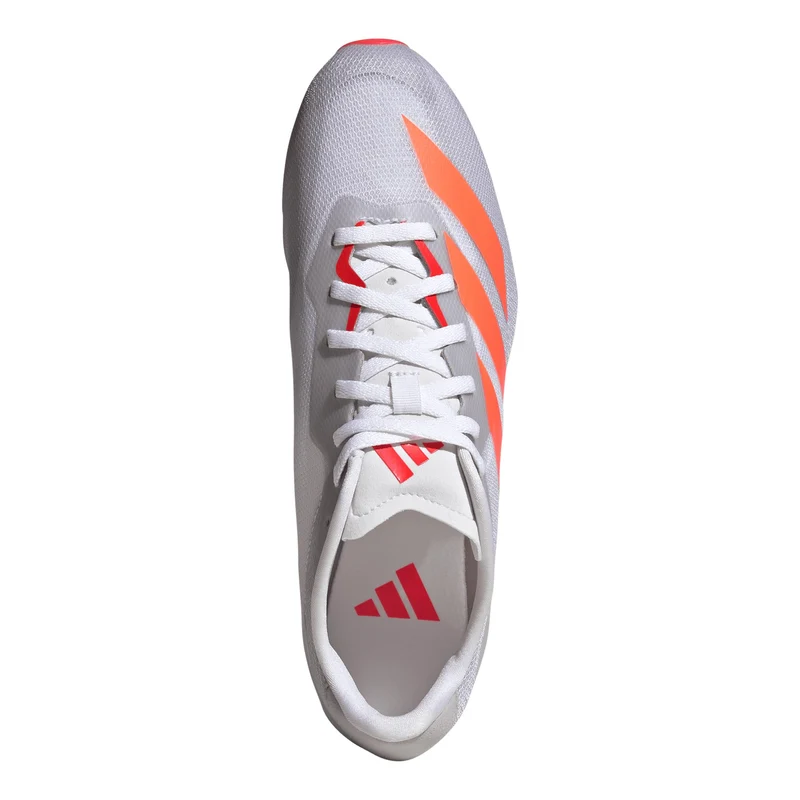 Sprintstar Spikeschuh Unisex - weiß, rot