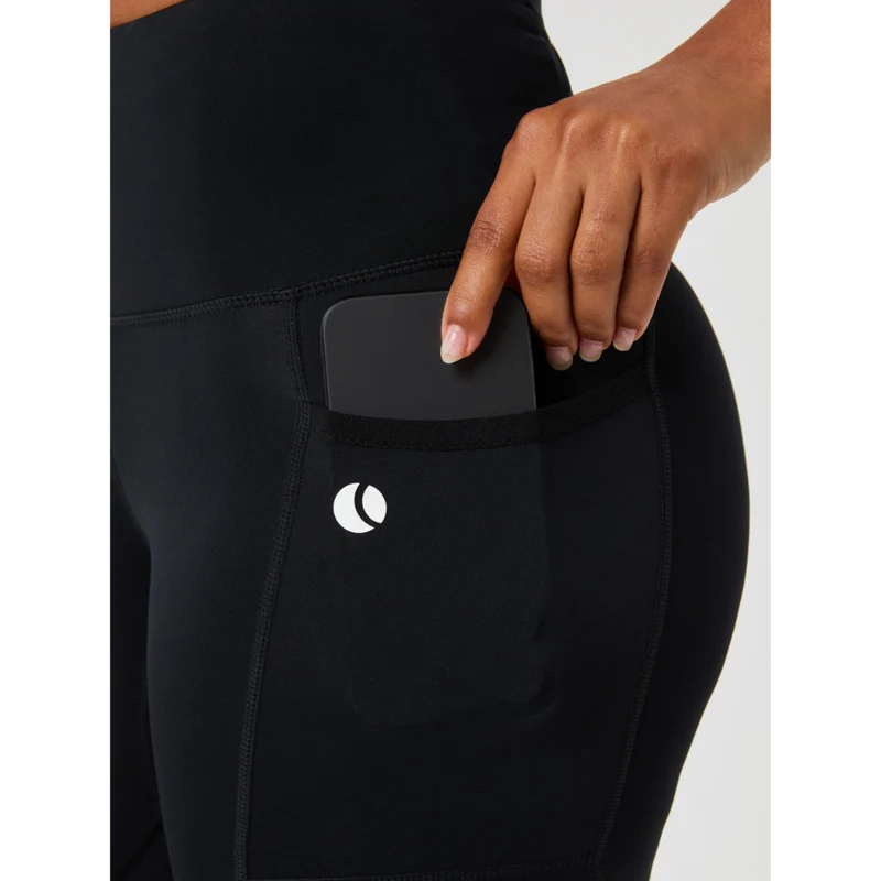 Bjorn Borg Ace Pocket Tights (Ladies) - Black Beauty