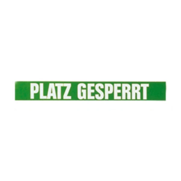 Magnetschild 'Platz gesperrt'