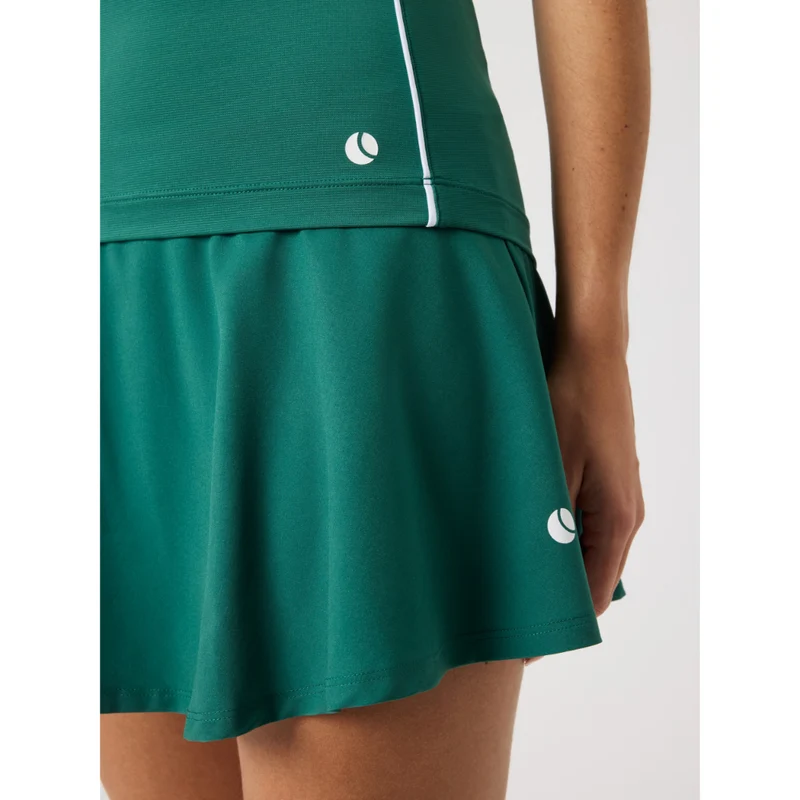 Bjorn Borg Ace V-Neck T-Shirt (Ladies) - Posy Green