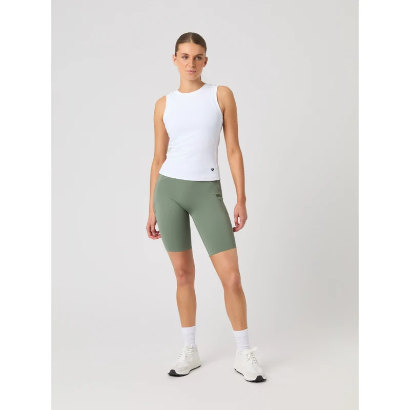 Bjorn Borg Ace Pocket Ribbed Tank Top (Ladies) - Brilliant White