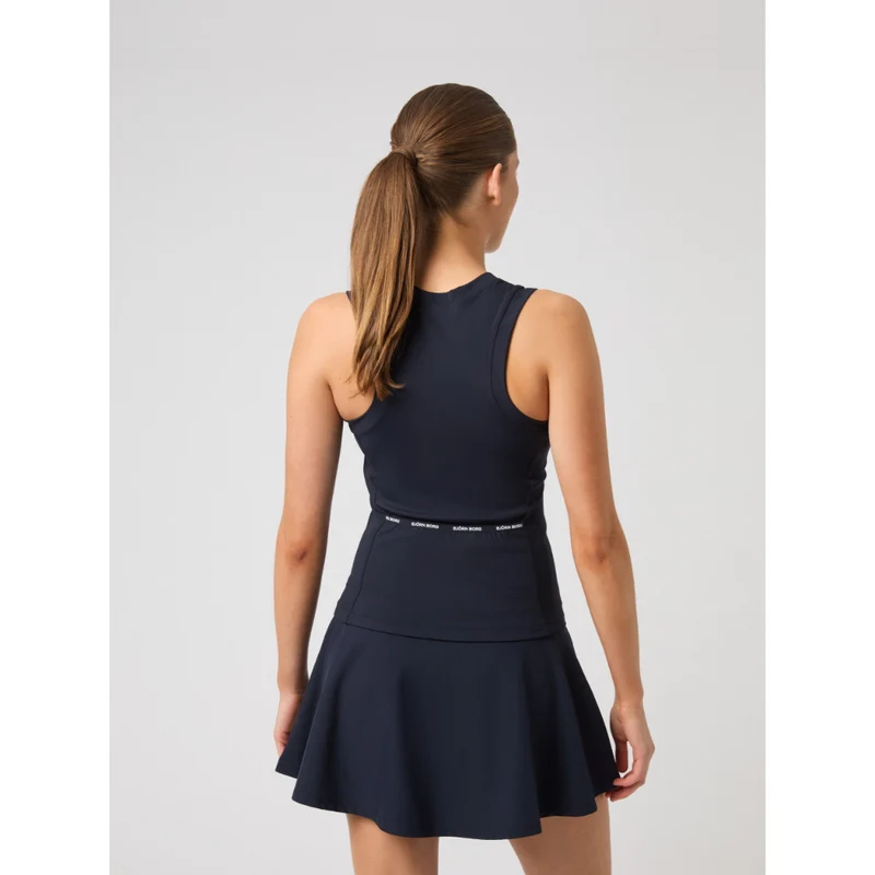Bjorn Borg Ace Pocket Ribbed Tank Top (Ladies) - Night Sky