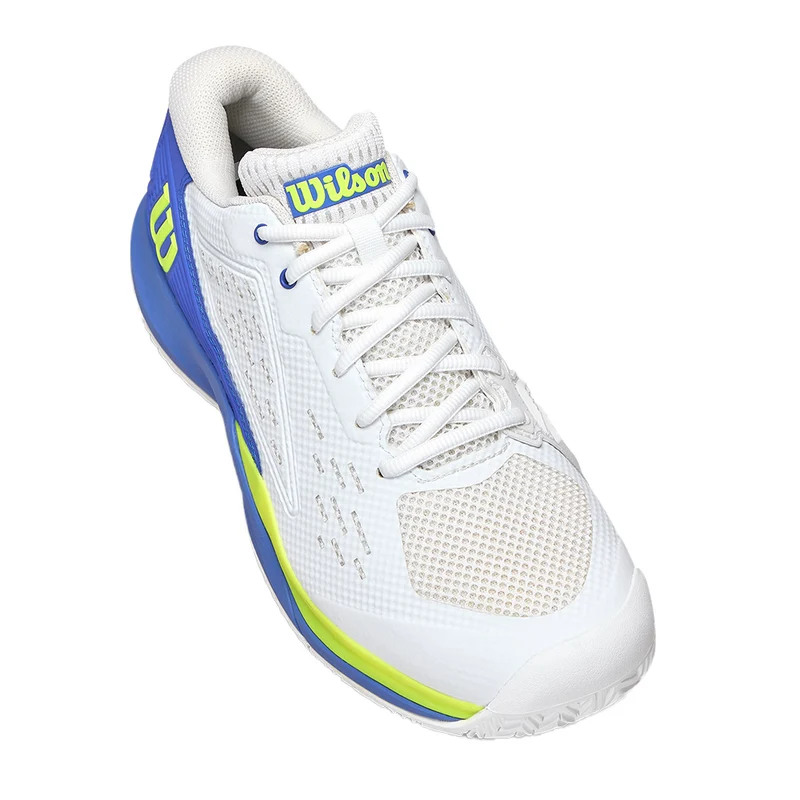 WILSON RUSH PRO ACE White/Blue FW25 (Zapatillas)