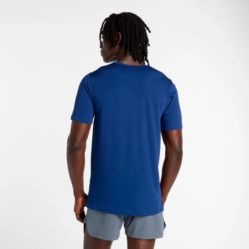Sport Essentials Utility T-Shirt Herren-blau, weiß