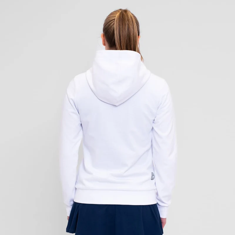 New York 2024 Chill Hoody Damen-Weiß