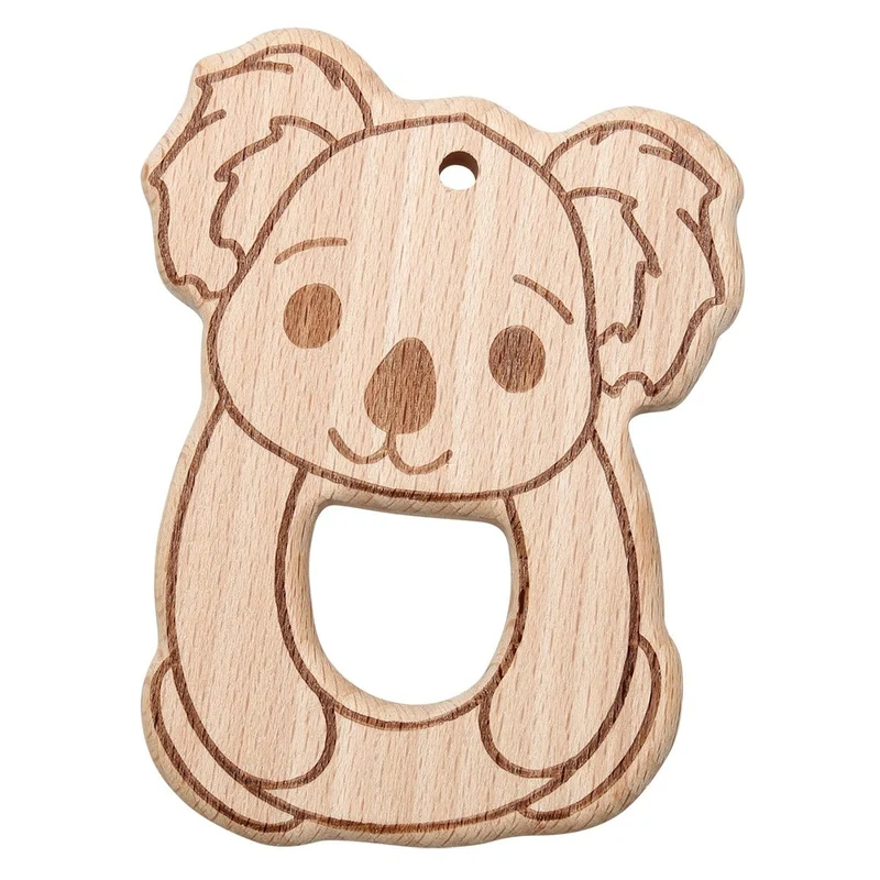 Beißtiere aus Holz