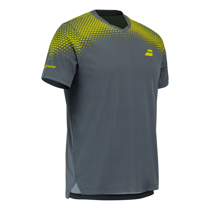 Aero T-Shirt Herren-grau, gelb