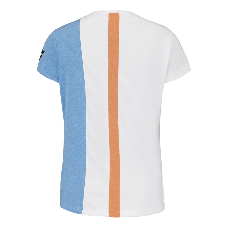 Play T-Shirt Damen-Weiß,Hellblau