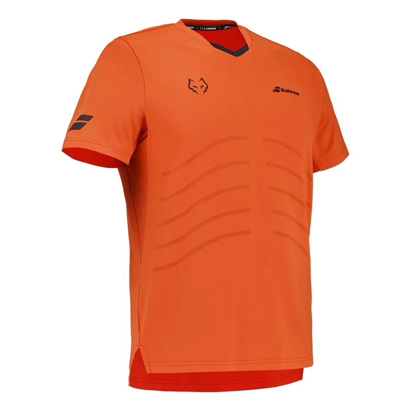 Replica J. Lebron T-Shirt Herren-orange