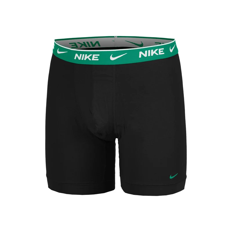 Essential Cotton Stretch Boxer Short 3er Pack Herren - oliv