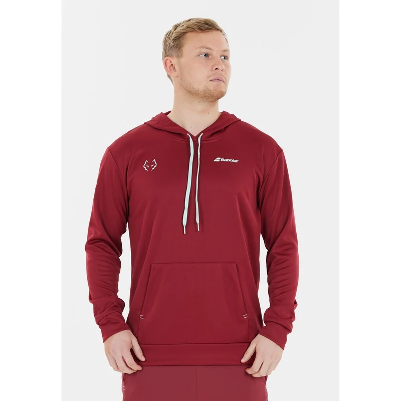 Babolat Hoodie Juan Lebron (Red Dahlia)