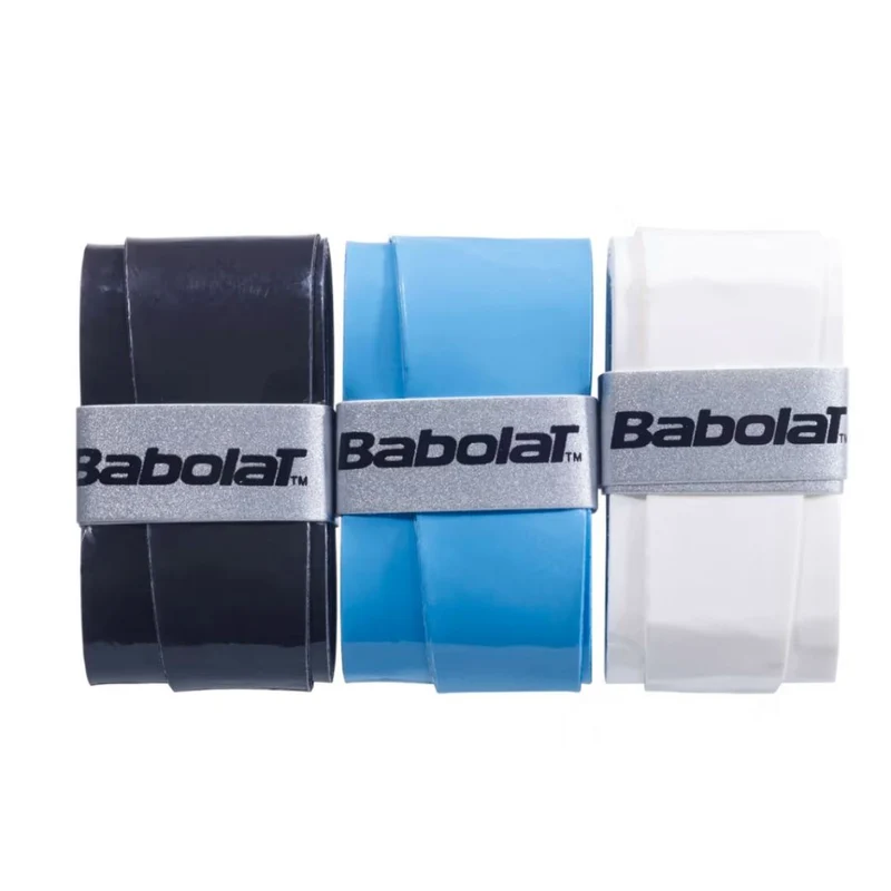 Babolat My Overgrip (3-Pack, Black/Blue/White)