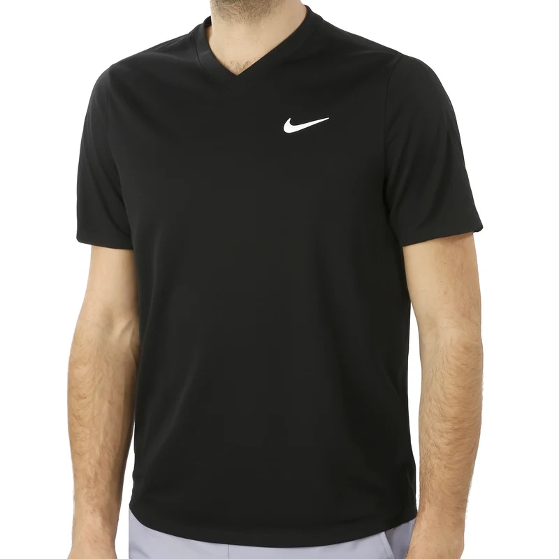 Court Victory Dry T-Shirt Herren-Schwarz