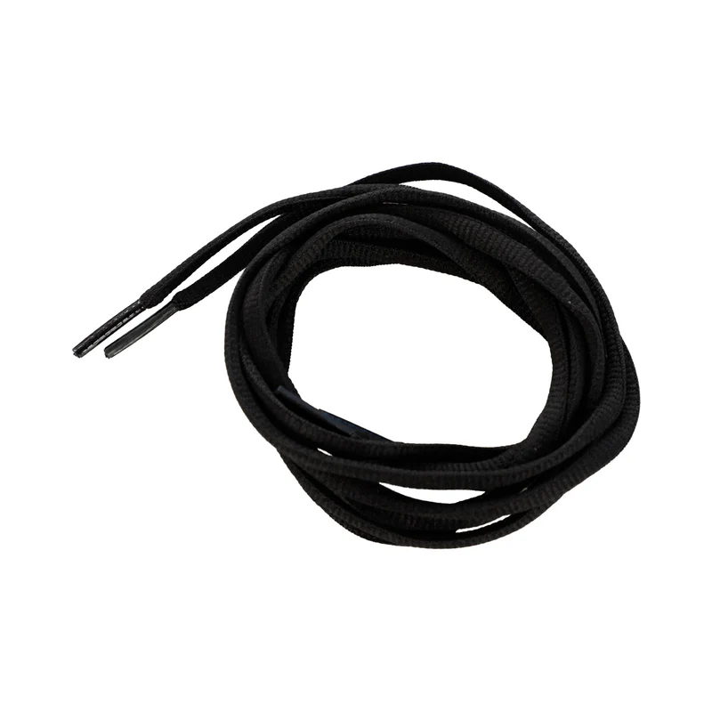 QP shoe laces 120cm Schnürsenkel - schwarz