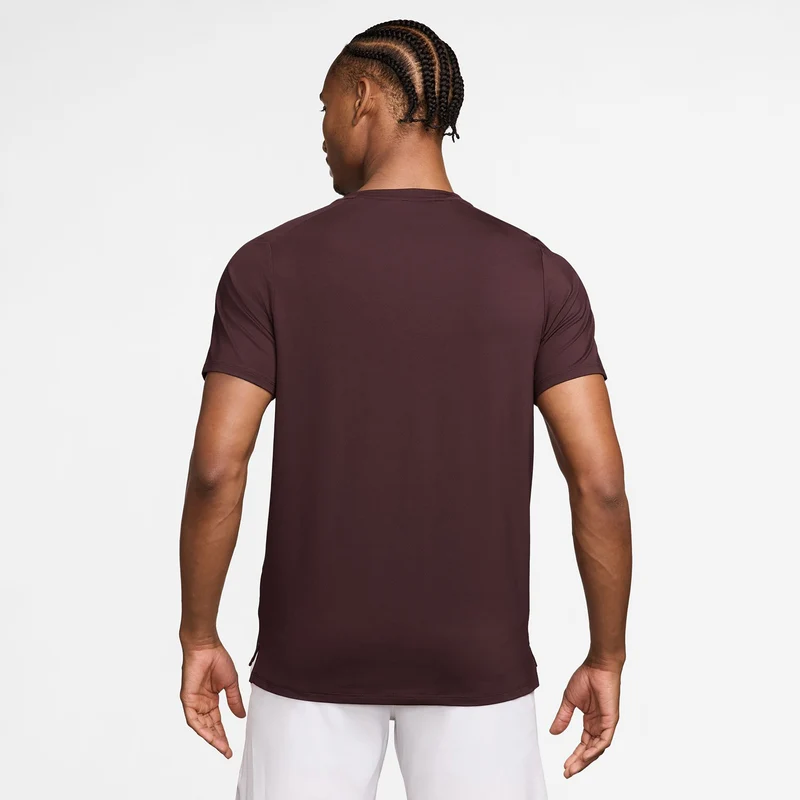 Sinner Court Dri-FIT Advantage T-Shirt Herren - dunkelrot, weiß