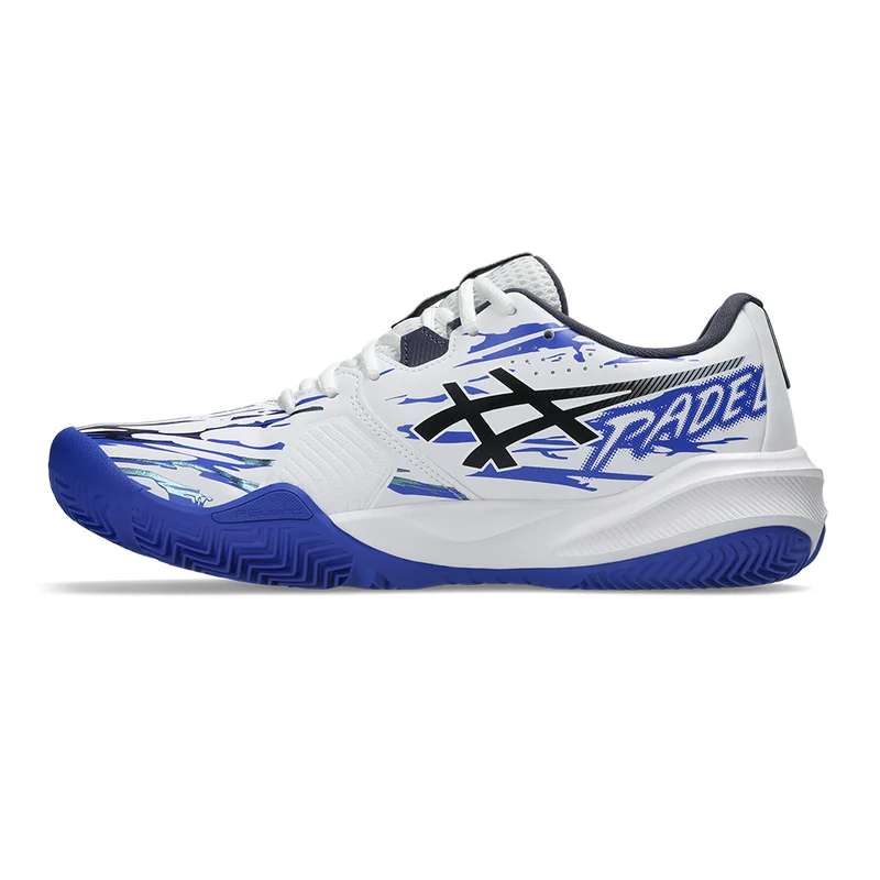 ASICS GEL CHALLENGER 15 PADEL L.E. White/Blue FW26 (Zapatillas)