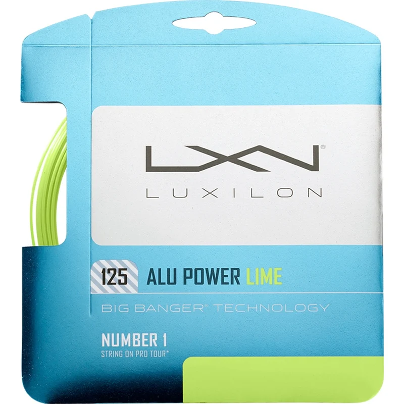 Luxilon Alu Power 1.25 lime set