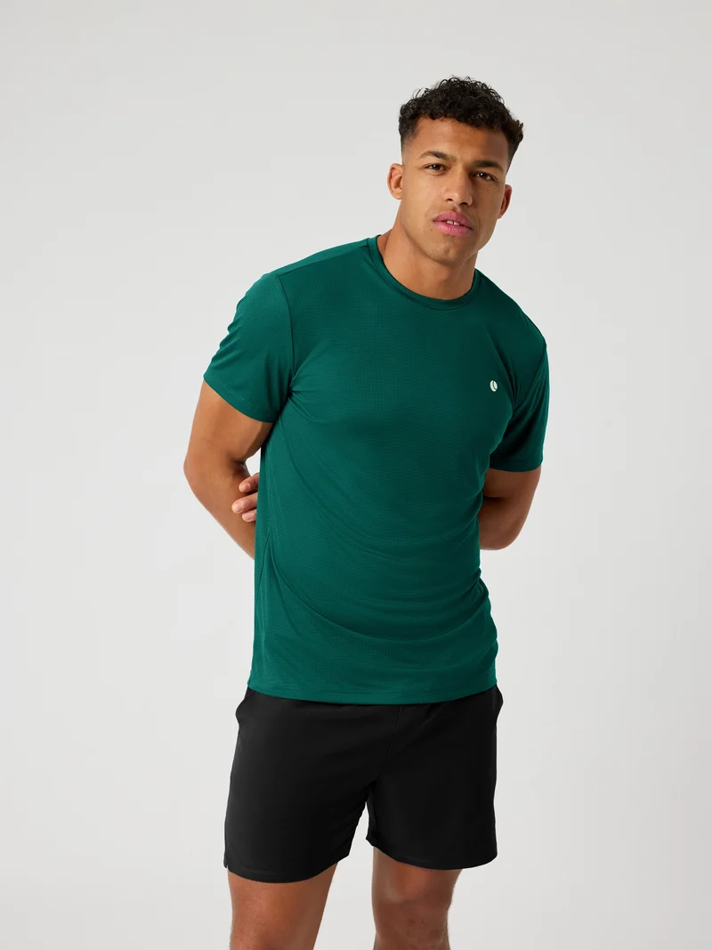 Bjorn Borg Ace Light T-Shirt (Mens) - Posy Green