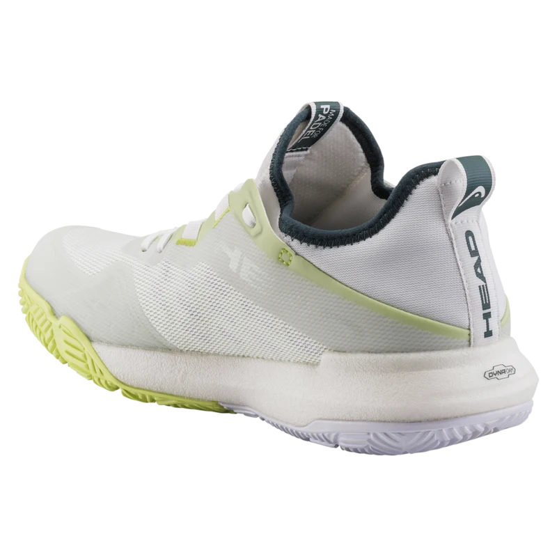Head Motion Pro Padel Shoes (Men, White/Lime)