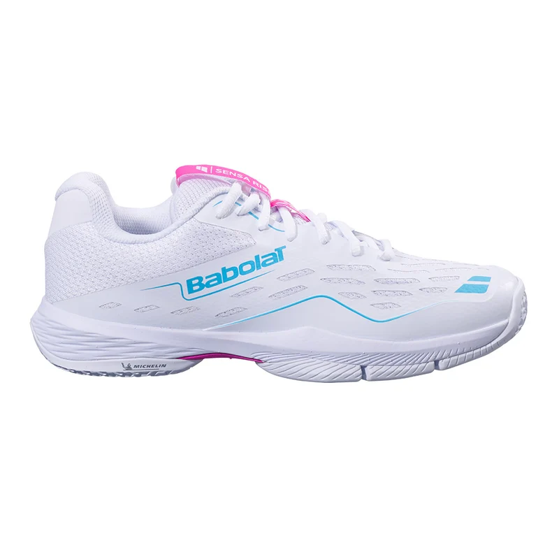 BABOLAT SENSA RISE WOMEN White FW25 (Zapatillas)