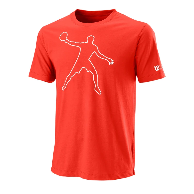 Bela Tech II T-Shirt Herren-Orange,Weiß