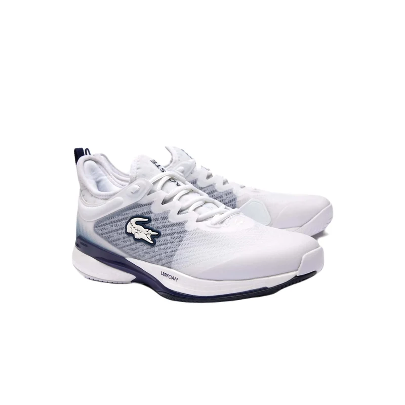 Lacoste AG-LT23 Lite Textile Shoes (White/Navy)