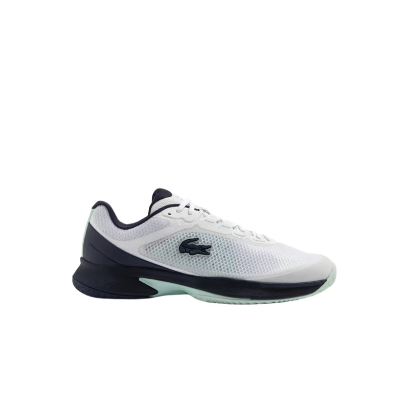 Lacoste Tech Point Textile Shoes (White/Navy)