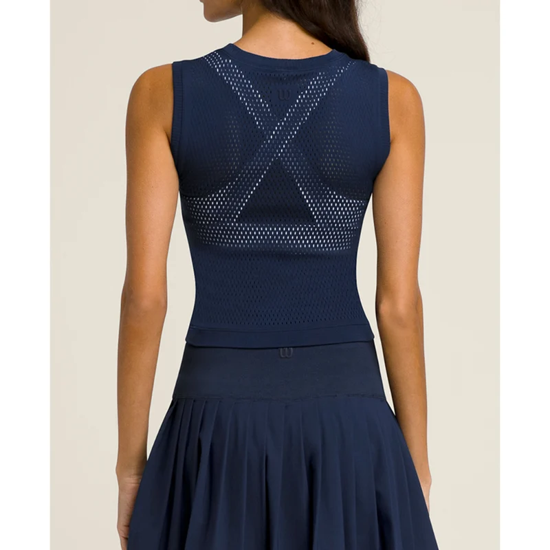 Wilson Pro Seamless Tank (Ladies) - Classic Navy