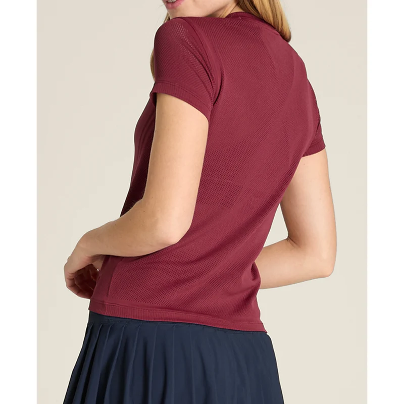 Wilson Pro Seamless Tee (Ladies) - Cranberry