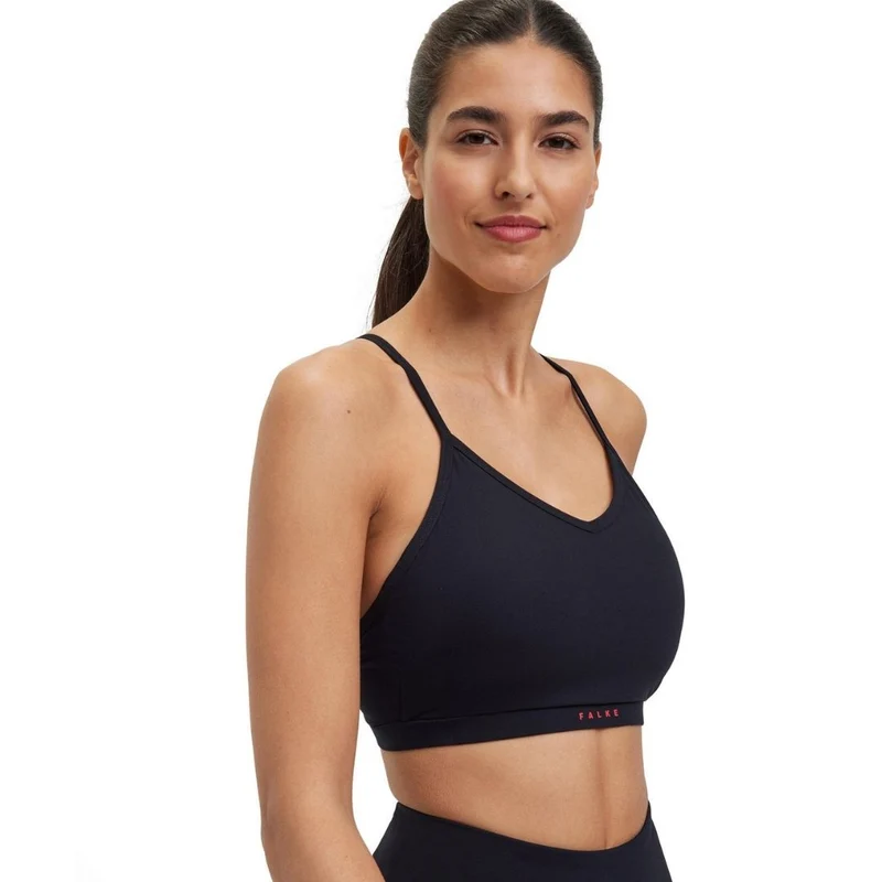 Falke Women Training Sports Bra (Black)