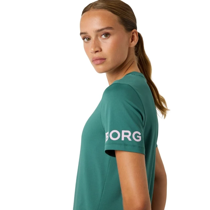 Björn Borg T-shirt Women (Mallard Green)