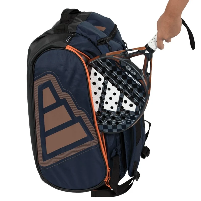 Adidas Pro Tour Padel Bag 2026 (Blue/Bronze)