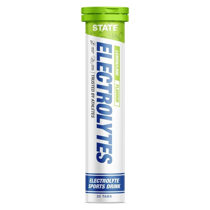 State Electrolytes Lemon/Lime Flavour (1 tube with 20 tablets)