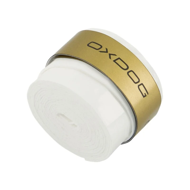 Oxdog Gold Sticky Overgrips (60-Pack, White)