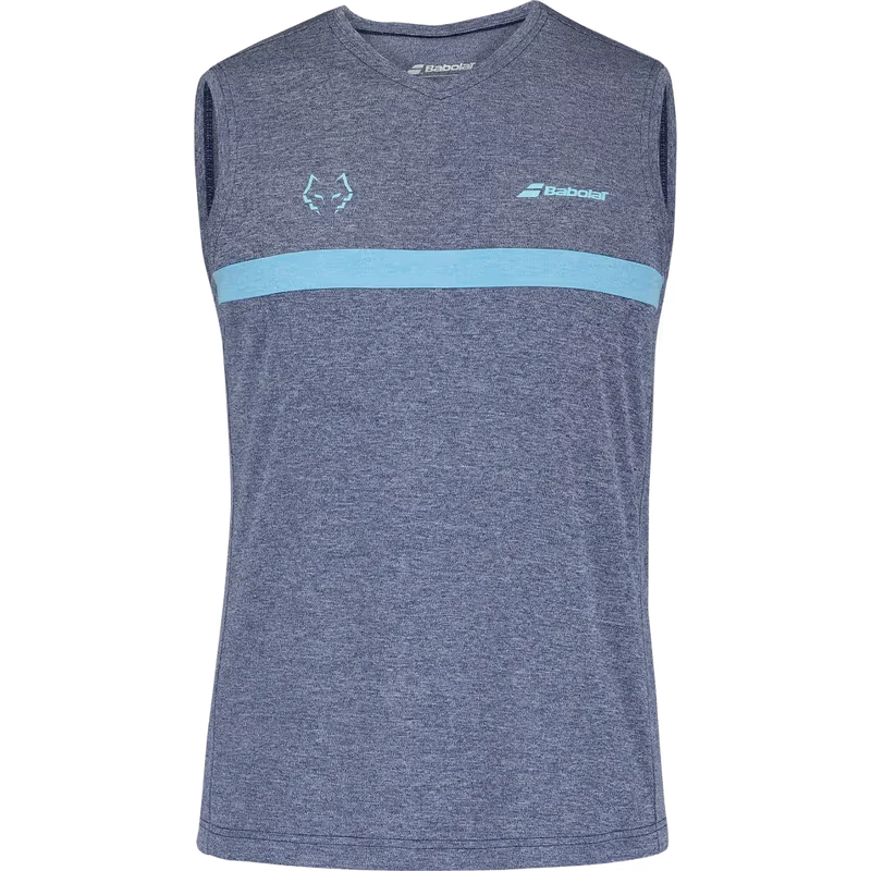 Babolat Muscle Tank Juan Lebrón Blau
