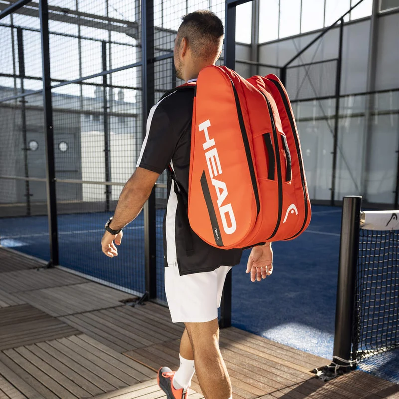 HEAD Tour L Padeltasche Rot-Orange