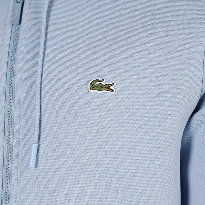 Sweatjacke Herren - blaugrau, grün