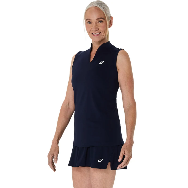Court Tank-Top Damen-dunkelblau