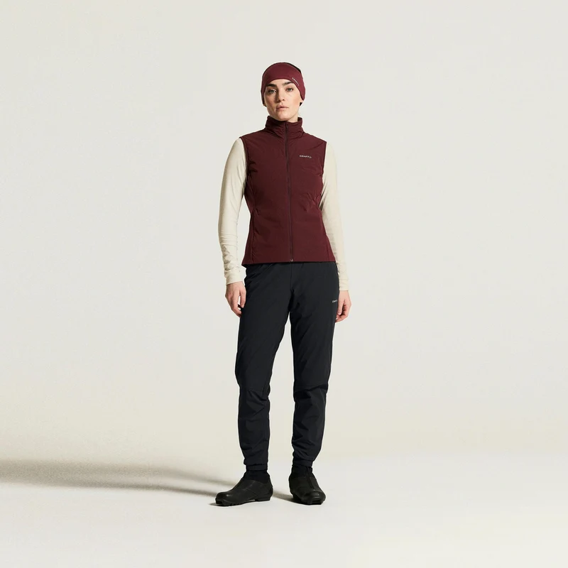 ADV Essence Laufweste Damen - dunkelrot