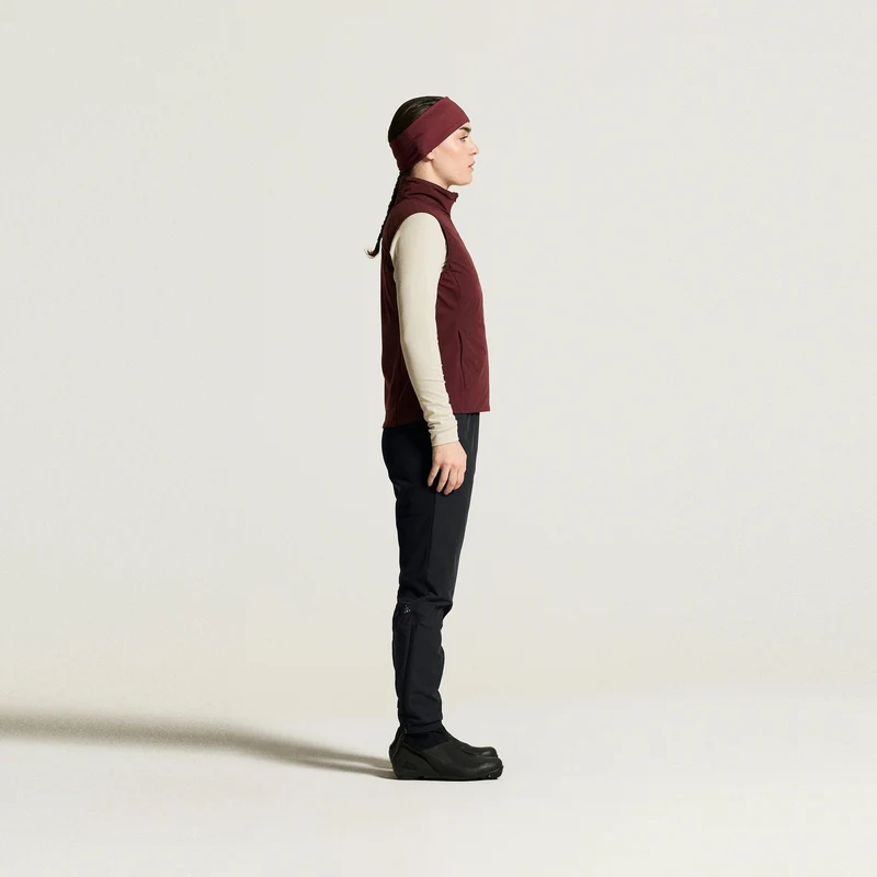 ADV Essence Laufweste Damen - dunkelrot