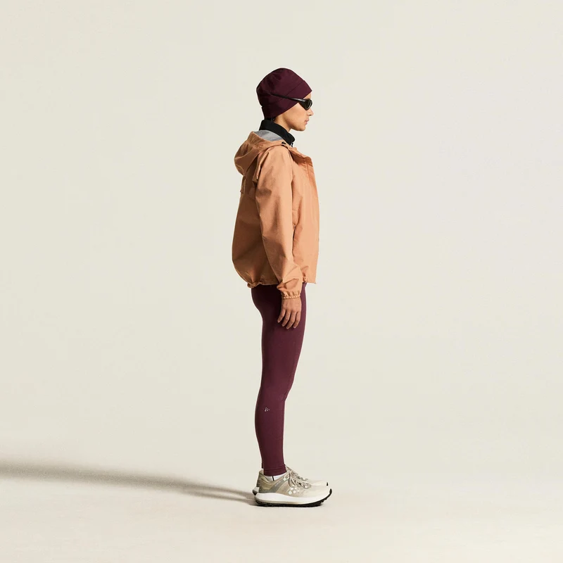 ADV Essence Warm Lauftight Damen - dunkelrot