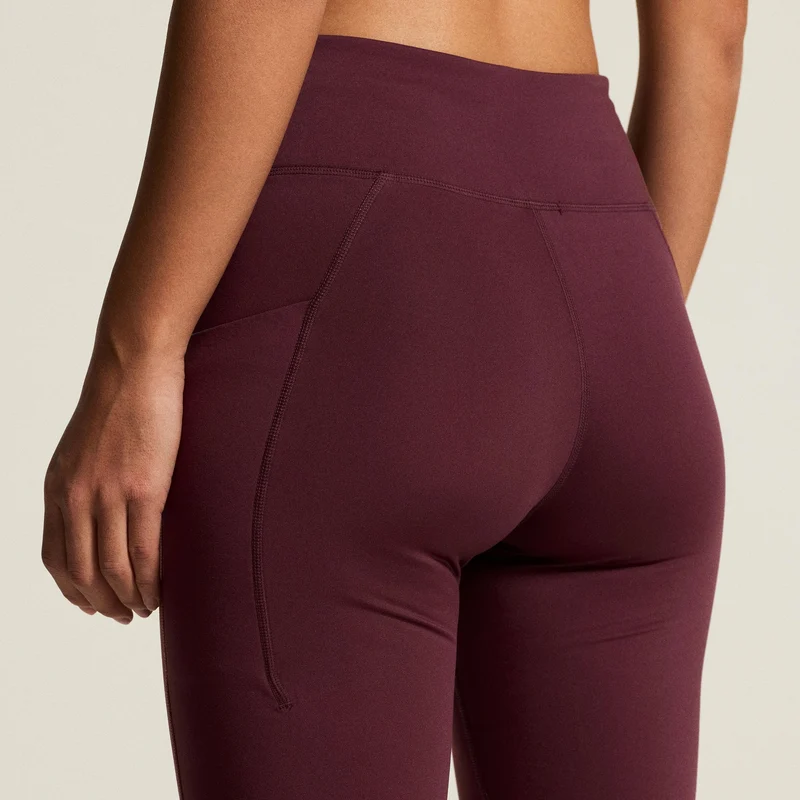 ADV Essence Warm Lauftight Damen - dunkelrot