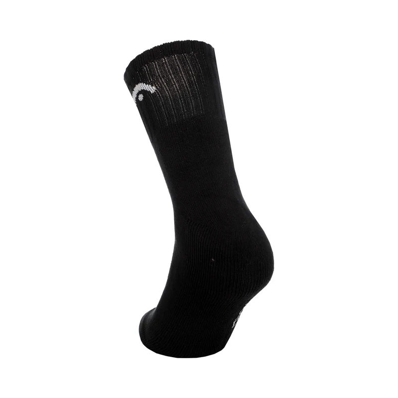 Short Crew Tennissocken 3er Pack Unisex - schwarz,