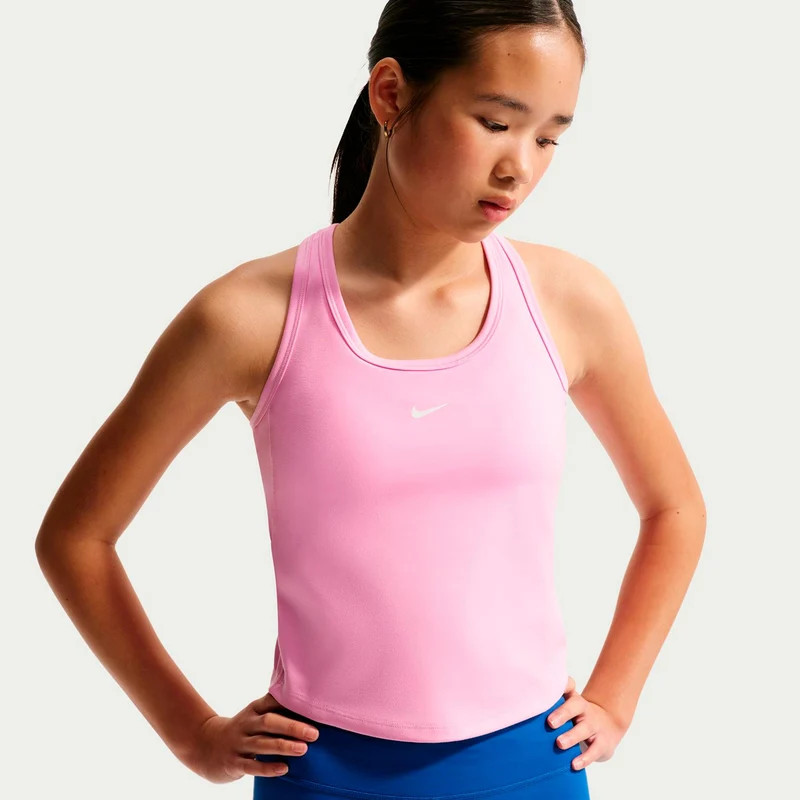 Dri-FIT One Tank-Top Kinder - rosa, weiß