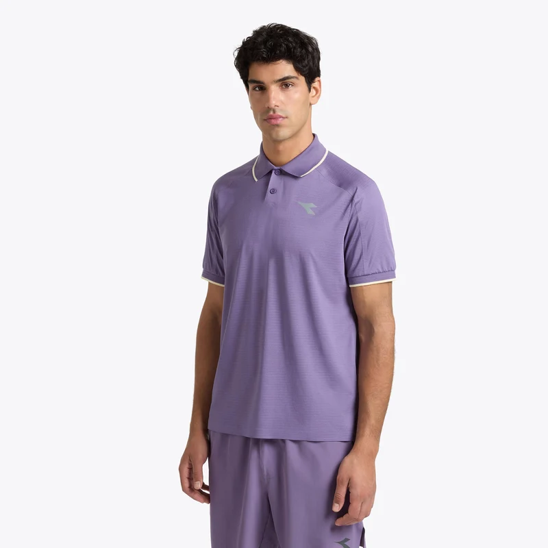 Fibrazero Polo Herren - violett